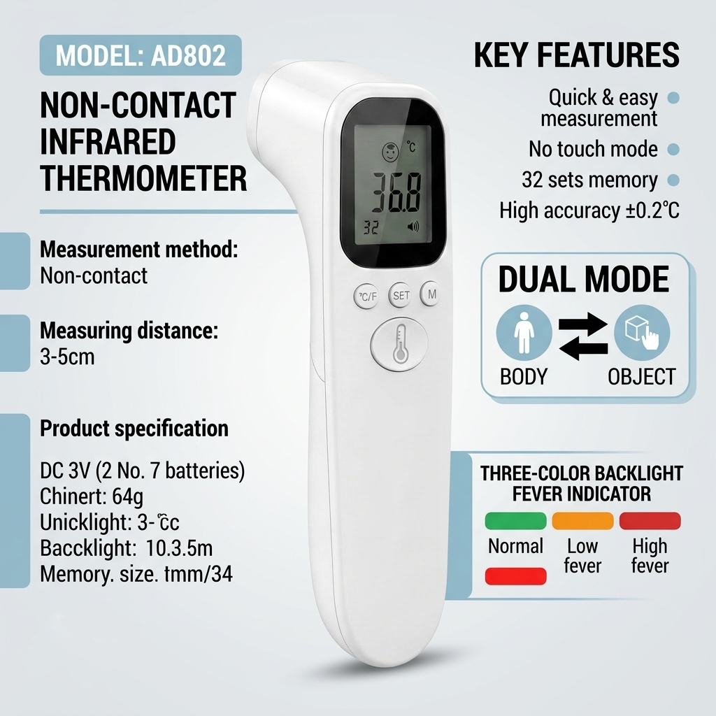 Digital Thermometer view 4